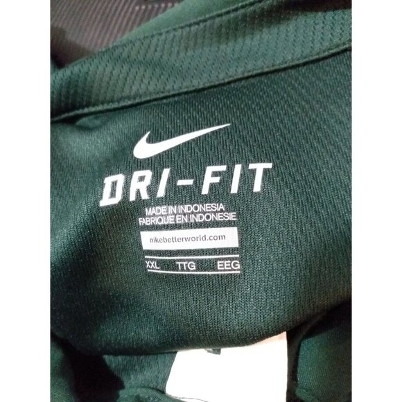 Nike Dri Fit Michigan State University Spartans Polo Shirt Men's XXL - Picture 3 of 4